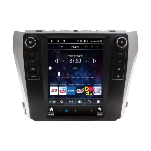 Штатная магнитола Wide Media KS5011QR-4/32 для Toyota Camry 2012-2018 на Android 10.0