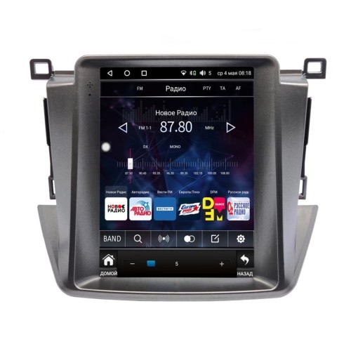 Штатная магнитола Wide Media KS5012QR-4/32 для Toyota RAV4 (CA40) 2013-2019 (авто с климат контролем) на Android 10.0