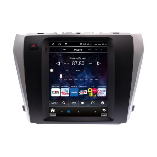 Штатная магнитола Wide Media KS5022QR-4/32 для Toyota Camry 2012-2018 на Android 10.0