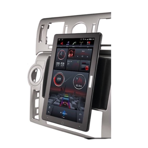 Штатная магнитола CarMedia OL-9299-RD TESLA (вертикально-поворотный экран) для Hummer H2 2007-2009 на Android 10.0