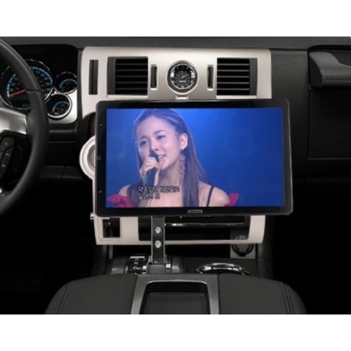 Штатная магнитола CarMedia OL-9299-RLX TESLA (вертикально-поворотный экран) для Hummer H2 2007-2009 на Android 10.0