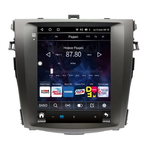 Штатная магнитола Wide Media KS2209QR-4/32 для Toyota Corolla 2006-2013 (авто с климат контролем) на Android 10.0