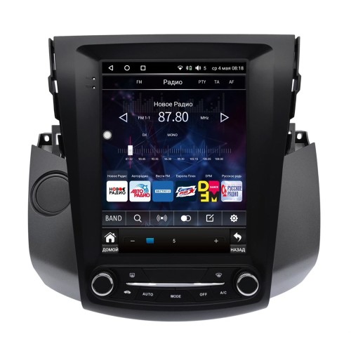 Штатная магнитола Wide Media KS2204QR-4/32 для Toyota RAV4 (XA30) 2006-2013 (авто с клим контр,лев руль BNR) на Android 10.0