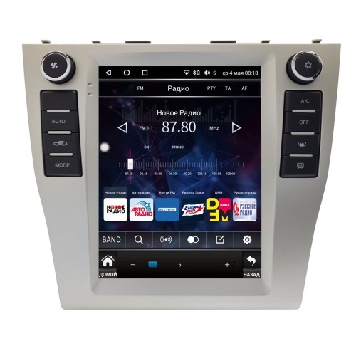 Штатная магнитола Wide Media KS12207QR-4/32 для Toyota Camry 2006 - 2012 (авто с климат контролем тип2) на Android 10.0