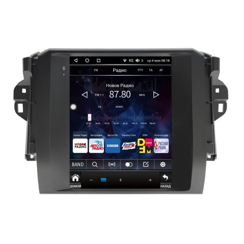 Штатная магнитола Wide Media KS2214R-4/32 для Toyota Fortuner II 2015-2025 на Android 10.0