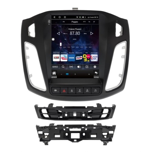Штатная магнитола Wide Media KS1870R-4/32 для Ford Focus III 2011-2019 Тип2 на Android 10.0