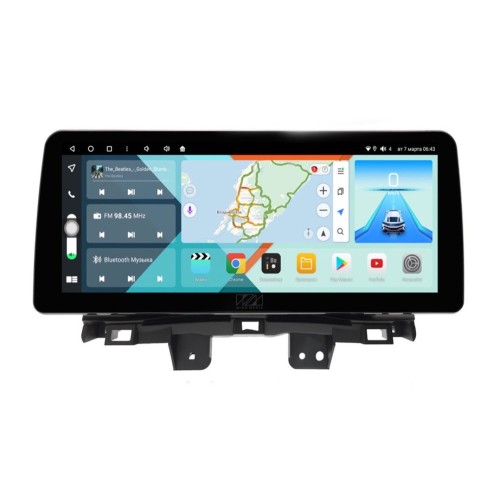 Штатная магнитола Wide Media KS2101QR-3/32 для Honda CR-V IV 2012-2018 (взамен БК) левый руль на Android 10.0