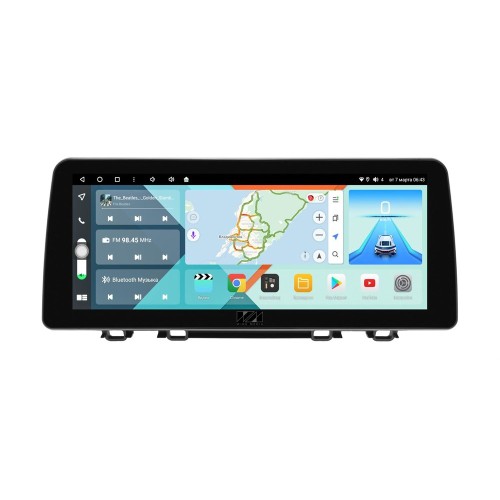 Штатная магнитола Wide Media KS2108QR-3/32 для Honda CR-V V 2017-2024 правый руль на Android 10.0