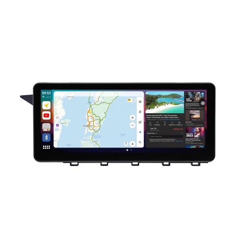 Штатная магнитола Wide Media MT0650QT-4/32 для Mercedes GLK-Class (X204) 2008-2012 на Android 10.0
