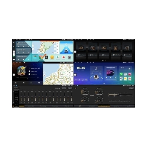 Штатная магнитола Wide Media KS0150QR-3/32 для BMW 6 (F06, F12, F13) 2011 - 2015 ,7 (F01) 2008 - 2015 на Android 10.0