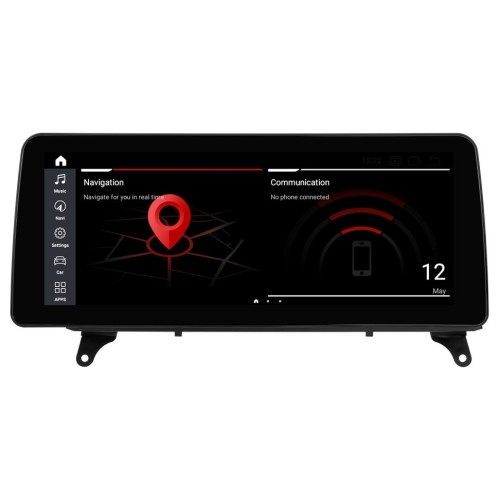 Штатная магнитола Parafar для BMW X5 / X6 серия кузов E70 / E71 (2010-2013) CIC 8/128 ГБ на Android 12.0 (PF5325a128/128)