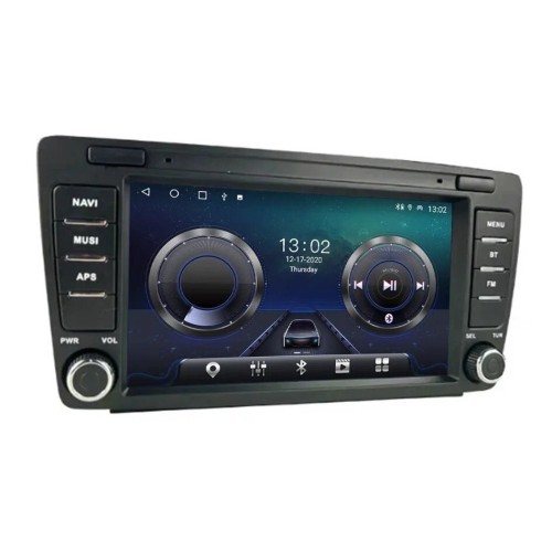 Автомагнитола CarMedia MKD-8307-S10 для Skoda Octavia II (A5) 2004-2013 на Android 12.0