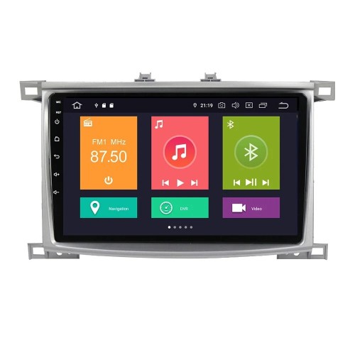 Автомагнитола CarMedia MKD-F95-S10 для Toyota Land Cruiser 100 2002-2007 на Android 12.0