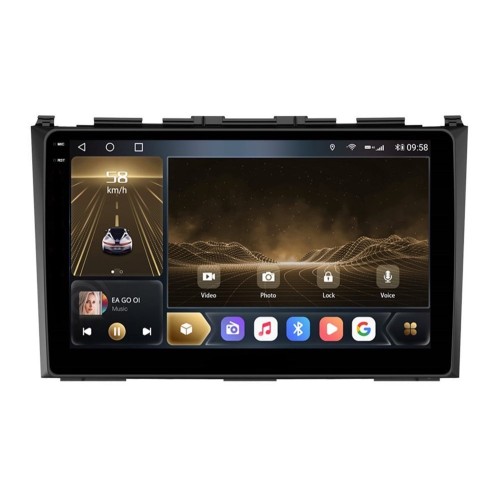 Штатная магнитола CarMedia OL-9640-N-2K (экран 2K) для Honda CR-V III 2007-2012 на Android 12.0