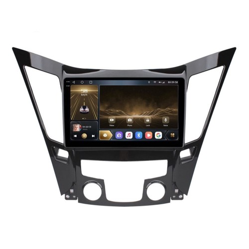 Штатная магнитола CarMedia OL-9716-N-2K (экран 2K) для Hyundai Sonata VI (YF) 2009-2014 на Android 12.0