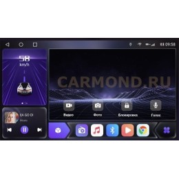 CarMedia OL-9707-P-2K (экран 2K) для Hyundai Solaris I 2011-2017 на Android 12.0