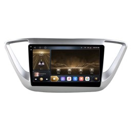CarMedia OL-9710-N-2K (экран 2K) для Hyundai Solaris II 2017-2020 на Android 12.0