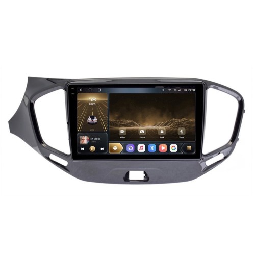 Штатная магнитола CarMedia OL-9061-P-2K (экран 2K) для Lada Vesta 2015-2022 на Android 12.0