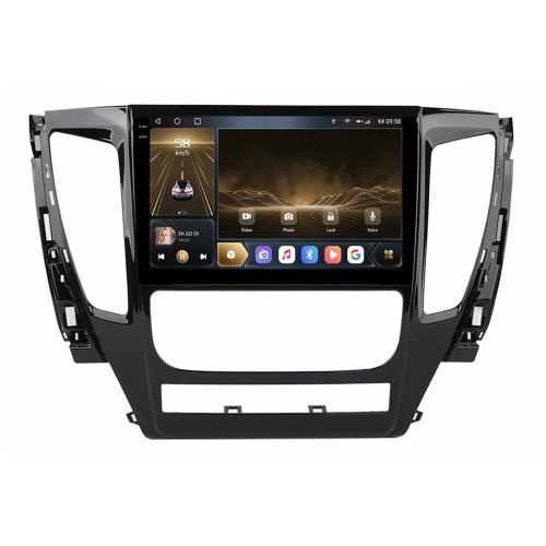Штатная магнитола CarMedia OL-9638-P-2K (экран 2K) для Mitsubishi Pajero Sport III 2015-2021 на Android 12.0