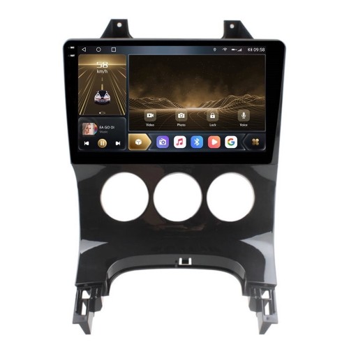 Штатная магнитола CarMedia OL-9965-N-2K (экран 2K) для Peugeot 3008 I (2009-2016) на Android 12.0