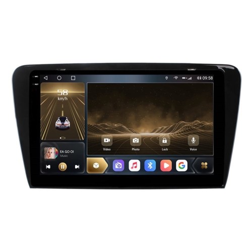 Штатная магнитола CarMedia OL-1916-P-2K (экран 2K) для Skoda Octavia III (A7) 2013-2018 на Android 12.0