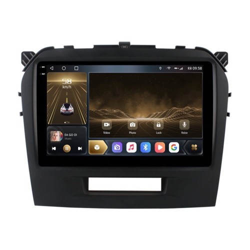 Штатная магнитола CarMedia OL-9621-P-2K (экран 2K) для Suzuki Vitara IV 2014-2024 на Android 12.0