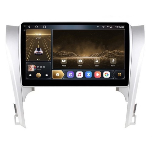 Штатная магнитола CarMedia OL-1607-P-2K (экран 2K) для TOYOTA Camry 2011-2014 (V50) на Android 12.0