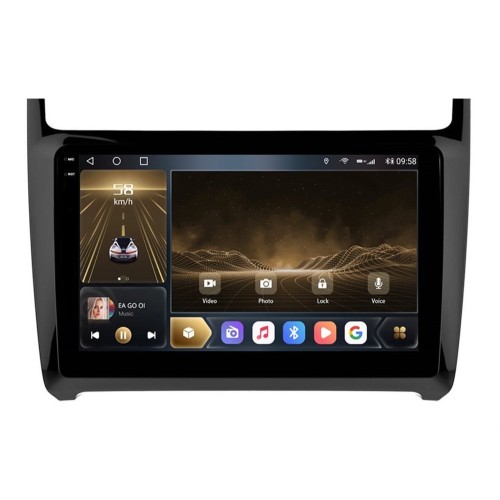 Штатная магнитола CarMedia OL-9903-P-2K (экран 2K) для Volkswagen Polo 5 2009-2019 на Android 12.0