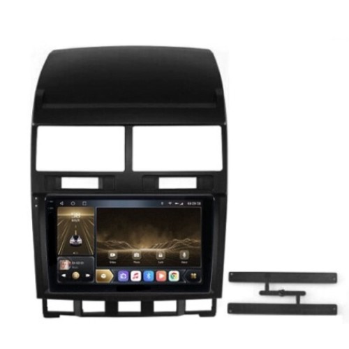 Штатная магнитола CarMedia OL-9106-N-2K (экран 2K) для Volkswagen Touareg 2002-2010 на Android 12.0