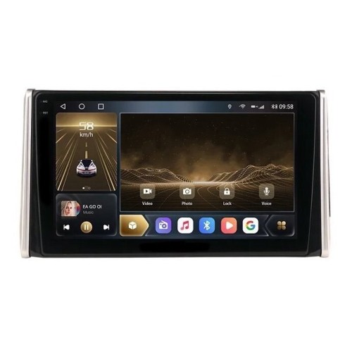 Штатная магнитола CarMedia OL-1684-P-2K (экран 2K) для Toyota RAV 4 (XA50) 2018-2024 на Android 12.0