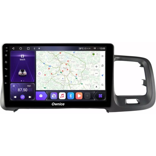 Штатная магнитола CarMedia SF-9002-P для Volvo S60/V60 2010-2018 на Android 10.0