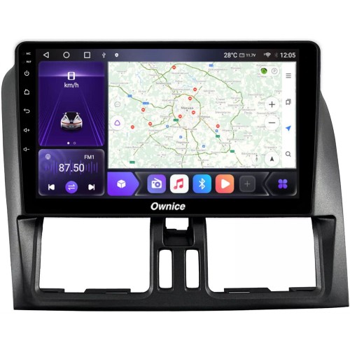 Штатная магнитола CarMedia SF-9004-W для Volvo XC60 2015-2017 на Android 8.1