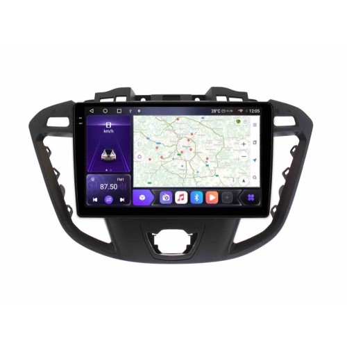Штатная магнитола CarMedia OL-9288-N-2K (экран 2K) для Ford Transit 2014-2022 на Android 12.0