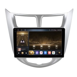 CarMedia OL-9707-U-2K (экран 2K) для Hyundai Solaris I 2011-2017 на Android 12.0