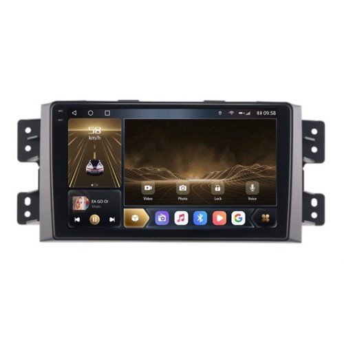 Штатная магнитола CarMedia OL-9738-U-2K (экран 2K) для Kia Mohave I 2008-2018 на Android 12.0