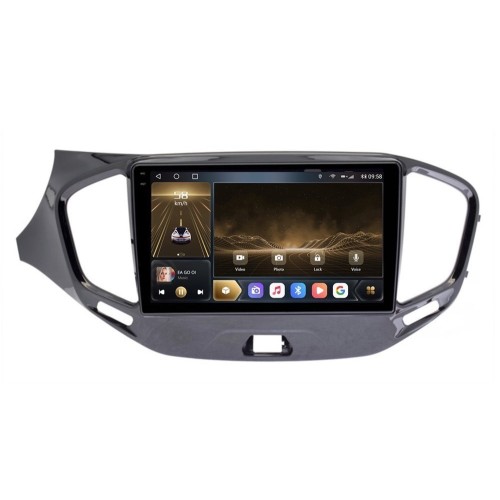 Штатная магнитола CarMedia OL-9061-U-2K (экран 2K) для Lada Vesta 2015-2022 на Android 12.0