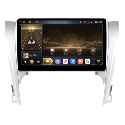 Штатная магнитола CarMedia OL-1607-U-2K (экран 2K) для TOYOTA Camry 2011-2014 (V50) на Android 12.0