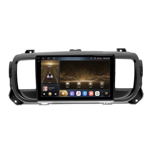 Штатная магнитола CarMedia OL-9934-U-2K (экран 2K) для Citroen SpaceTourer, Jampy III 2016-2024 на Android 12.0