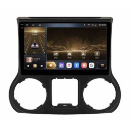 Автомагнитола CarMedia OL-1258-1-U-2K (экран 2K) для Jeep Wrangler 2010-2015 на Android 12.0