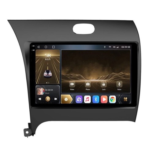 Штатная магнитола CarMedia OL-9732-Q-2K (экран 2K) для Kia Cerato III 2013-2018 на Android 12.0
