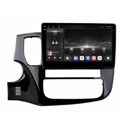 Штатная магнитола CarMedia OL-1633-Q-2K (экран 2K) для Mitsubishi Outlander III 2013-2020 на Android 12.0