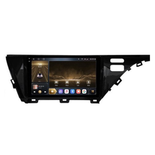 Штатная магнитола CarMedia OL-1695-Q-2K (экран 2K) для TOYOTA CAMRY V70 2018-2021 на Android 12.0