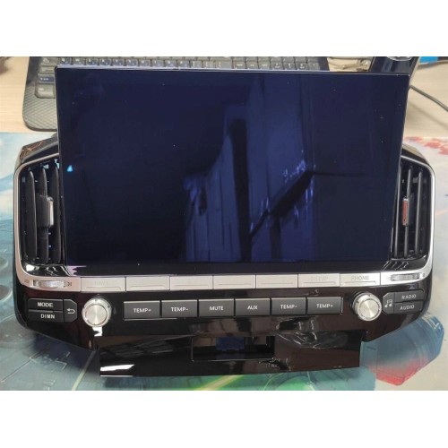Штатная магнитола CarMedia KP-T1202 для Toyota Land Cruiser 200 2015-2021 low на Android 10.0