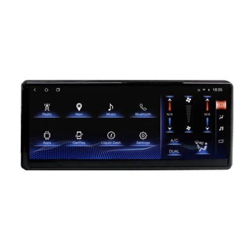 Штатная магнитола CarMedia KP-T1210L для Toyota Land Cruiser 300 2021-2025 low на Android 10.0