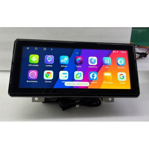 Штатная магнитола CarMedia KP-T1210L для Toyota Land Cruiser 300 2021-2025 low на Android 10.0
