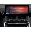 Штатная магнитола CarMedia KP-T1210L для Toyota Land Cruiser 300 2021-2025 low на Android 10.0