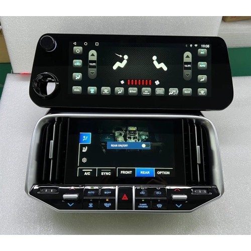 Штатная магнитола CarMedia KP-T1218 для Toyota Land Cruiser 300 2021+ low на Android 10.0