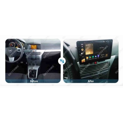 Штатная магнитола CarMedia SF-9304-U для Opel ASTRA H 2004-2015 на Android 12.0
