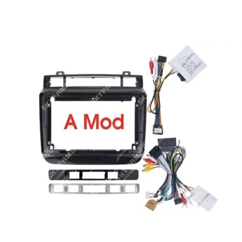 Штатная магнитола CarMedia SF-9107-A-U для Volkswagen Touareg 2010-2019 на Android 12.0