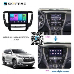 CarMedia SF-9638-2-U для Mitsubishi Pajero Sport 2019-2025 на Android 12.0